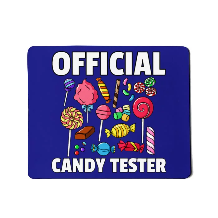 Candy Tester Lollipop Sweets Gift Halloween Mousepad