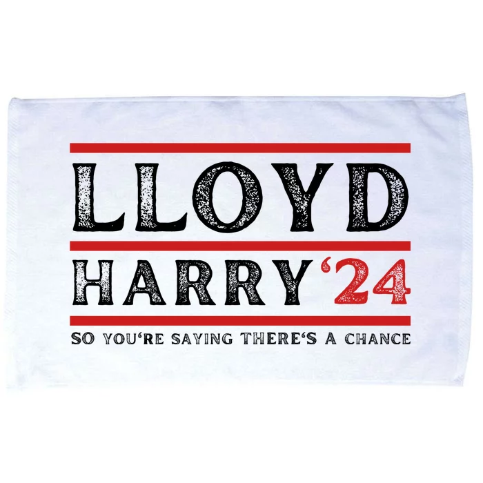 Comedy Tee Lloyd Harry 24 So Youre Saying Theres A Chancc Microfiber Hand Towel