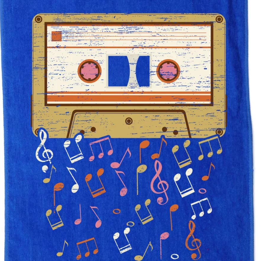 Cassette Tape Music Lover National Retro Day Cute Gift Platinum Collection Golf Towel