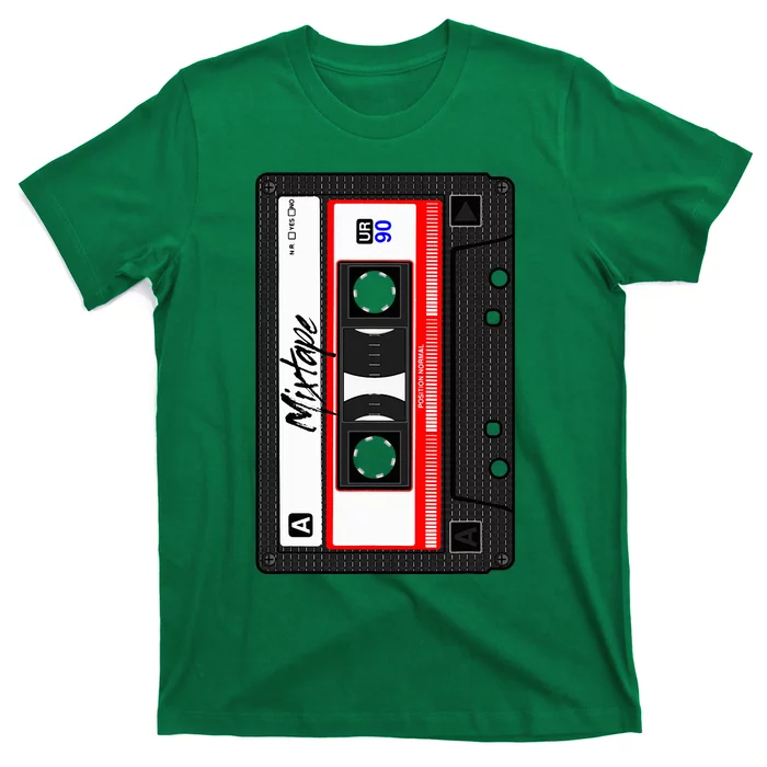 Cassette Tape Music Mix Audio 90s Party 80s Outfit Cassette T-Shirt