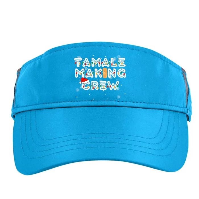 Christmas Tamale Making Crew Adult Drive Performance Visor