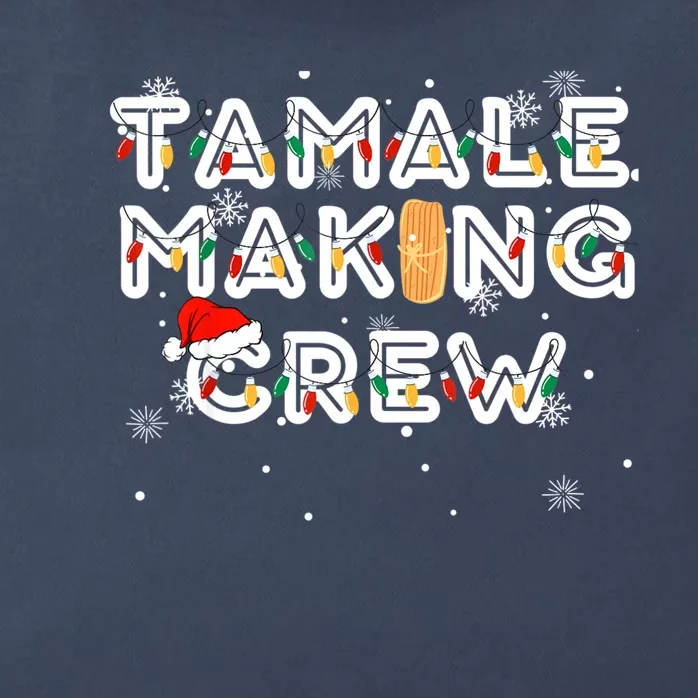 Christmas Tamale Making Crew Zip Tote Bag