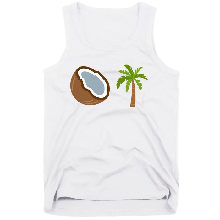 Coconut Tree Meme Patriotic Kamala Statement Usa Democrat Tank Top