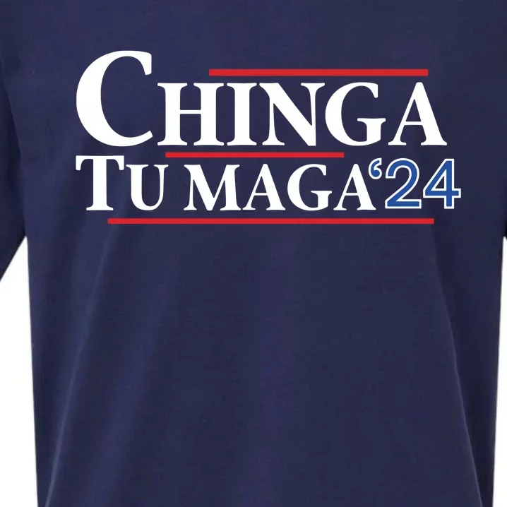 Chinga Tu Maga 24 Sueded Cloud Jersey T-Shirt