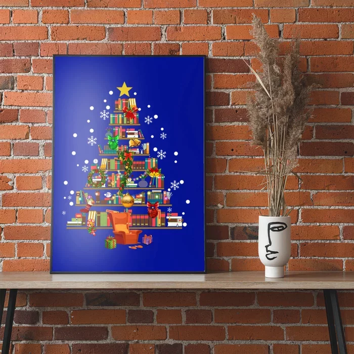 Christmas Tree Made Of Books Book Tree Bookworm Christmas Meaningful Gift Poster