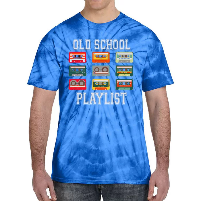 Cassette Tapes Mixtapes 1980s Radio Music Old School Tie-Dye T-Shirt