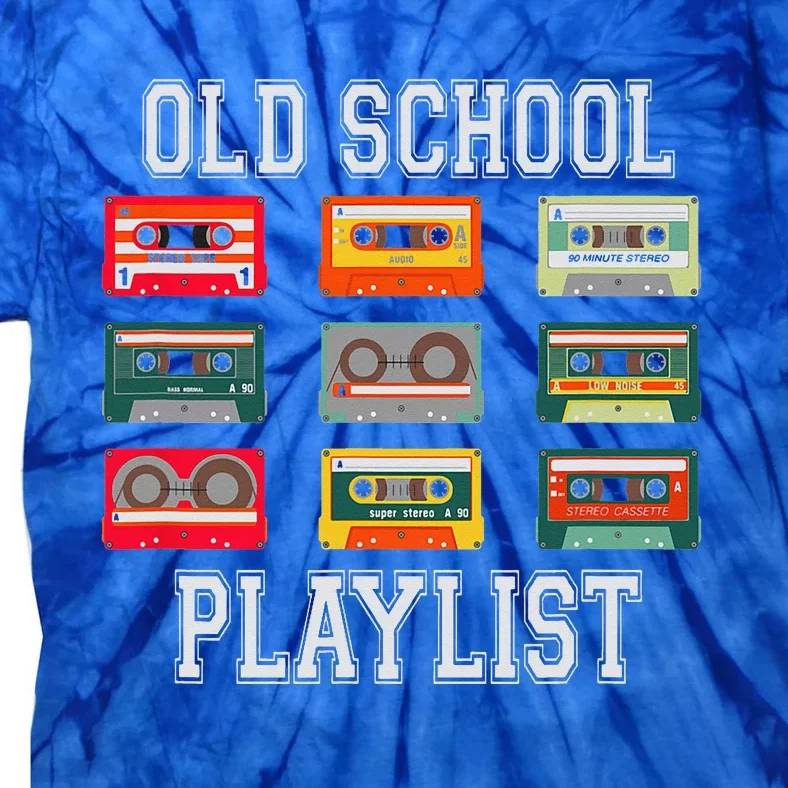 Cassette Tapes Mixtapes 1980s Radio Music Old School Tie-Dye T-Shirt