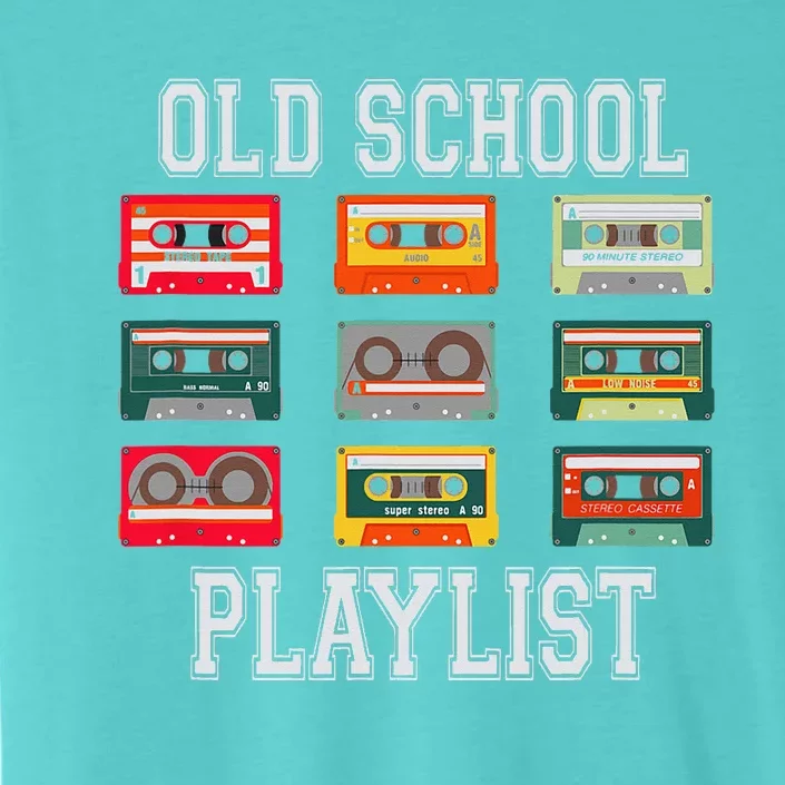 Cassette Tapes Mixtapes 1980s Radio Music Old School ChromaSoft Performance T-Shirt