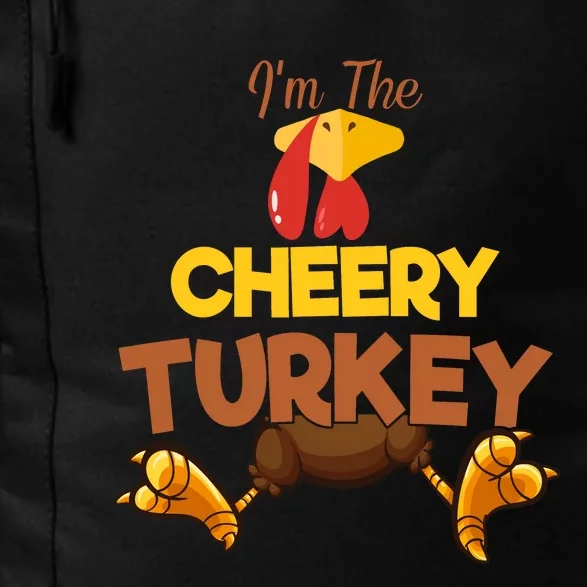 Cheery Turkey Matching Family Group Thanksgiving Gifts Daily Commute Backpack