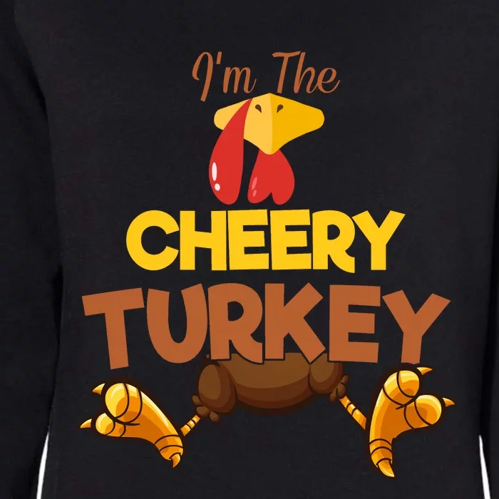 Cheery Turkey Matching Family Group Thanksgiving Gifts Womens California Wash Sweatshirt