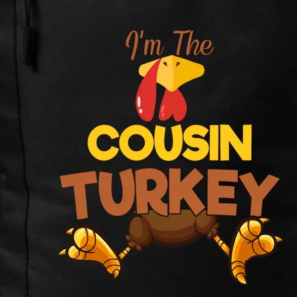 Cousin Turkey Matching Family Group Thanksgiving Gifts Daily Commute Backpack