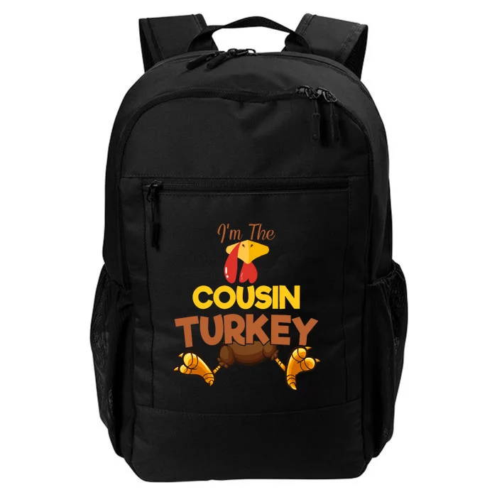 Cousin Turkey Matching Family Group Thanksgiving Gifts Daily Commute Backpack