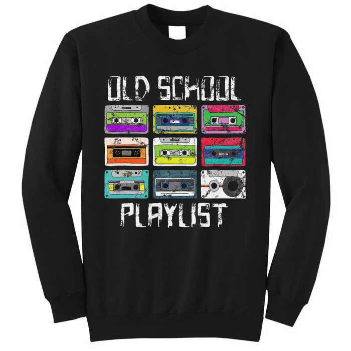 Cassette Tape Music Retro 80s Playlist Sweatshirt