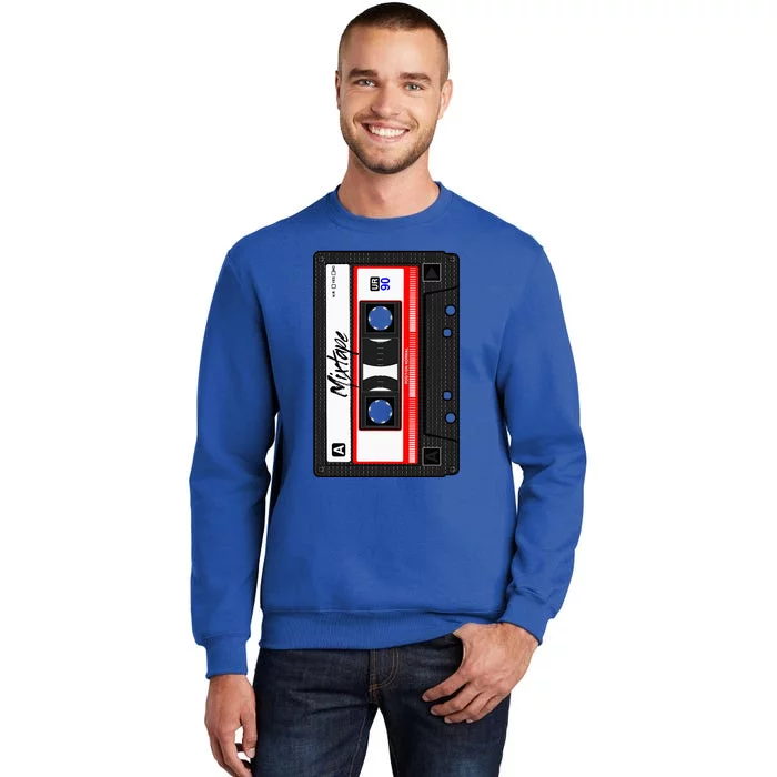 Cassette Tape Music Mix Audio 90s Party 80s Outfit Cassette Sweatshirt