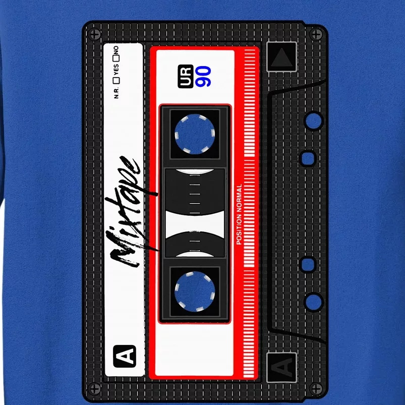 Cassette Tape Music Mix Audio 90s Party 80s Outfit Cassette Sweatshirt