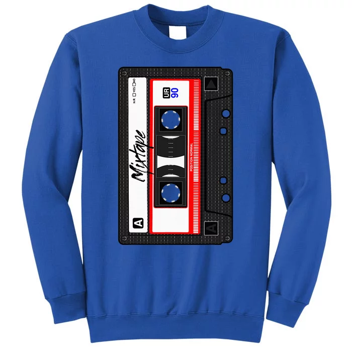 Cassette Tape Music Mix Audio 90s Party 80s Outfit Cassette Sweatshirt