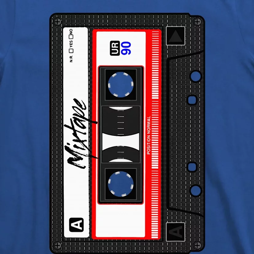 Cassette Tape Music Mix Audio 90s Party 80s Outfit Cassette T-Shirt