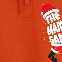 Christmas The Mama Santa Family Christmas Mama Santa Claus Gift Dry Zone Grid Performance Polo