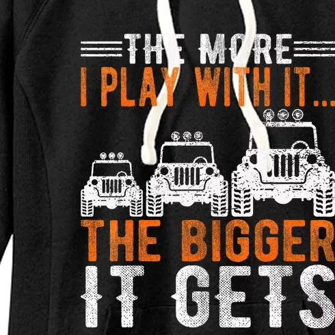 Cool The More I Play With It...The Bigger It Gets Women's Fleece Hoodie