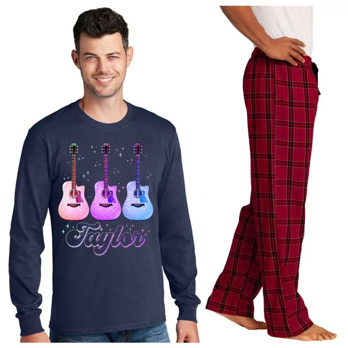 Cute Taylor Music Fan Lover Long Sleeve Pajama Set