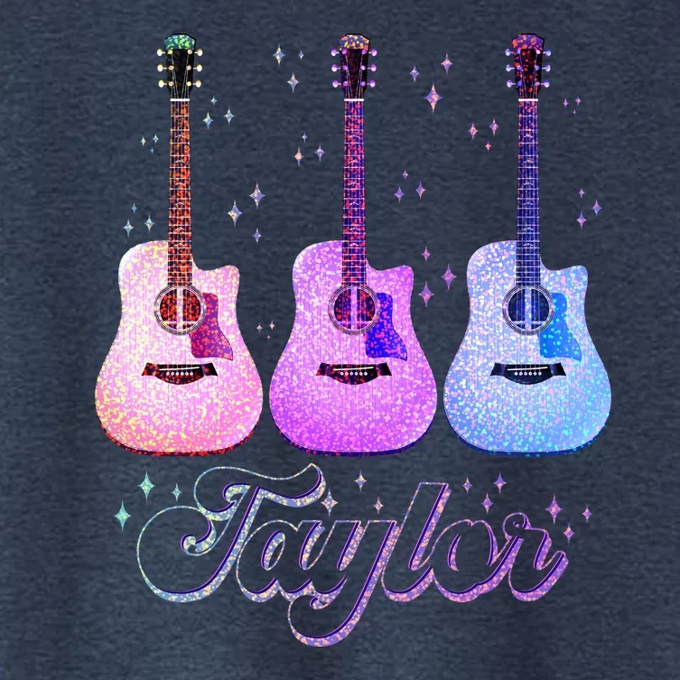 Cute Taylor Music Fan Lover Women's Crop Top Tee