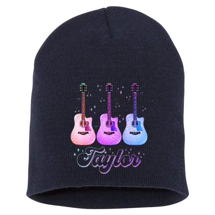 Cute Taylor Music Fan Lover Short Acrylic Beanie