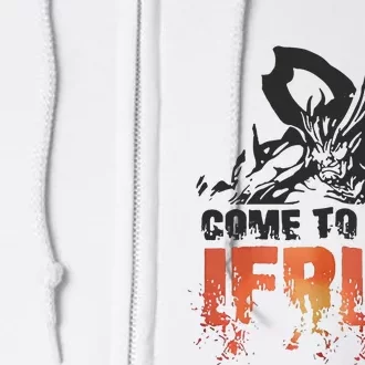 Come To Me Ifrit Full Zip Hoodie