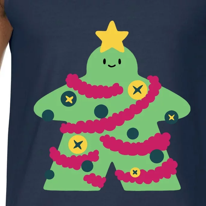 Christmas Tree Meeple Comfort Colors® Tank Top