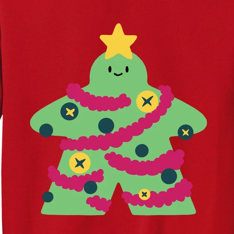 Christmas Tree Meeple Sweatshirt