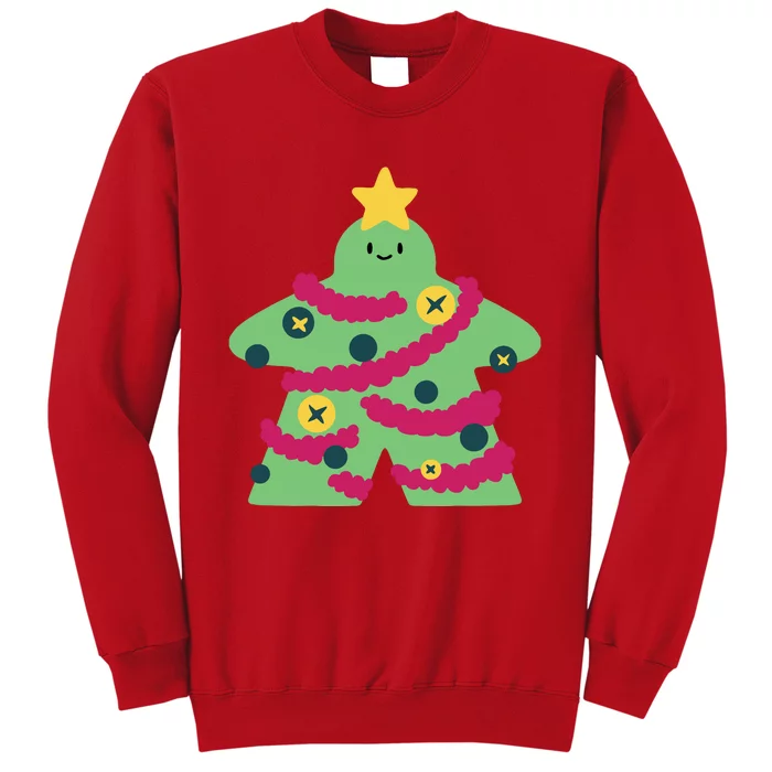 Christmas Tree Meeple Sweatshirt