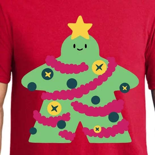 Christmas Tree Meeple Pajama Set