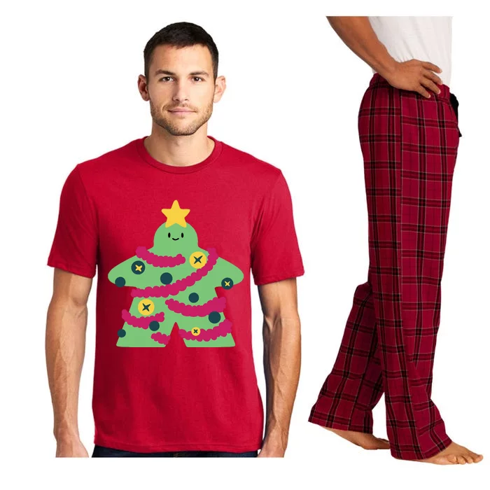 Christmas Tree Meeple Pajama Set