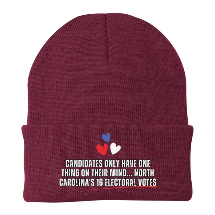 Candidates Their Mind North Carolina 16 Electoral Vote Funny Knit Cap Winter Beanie