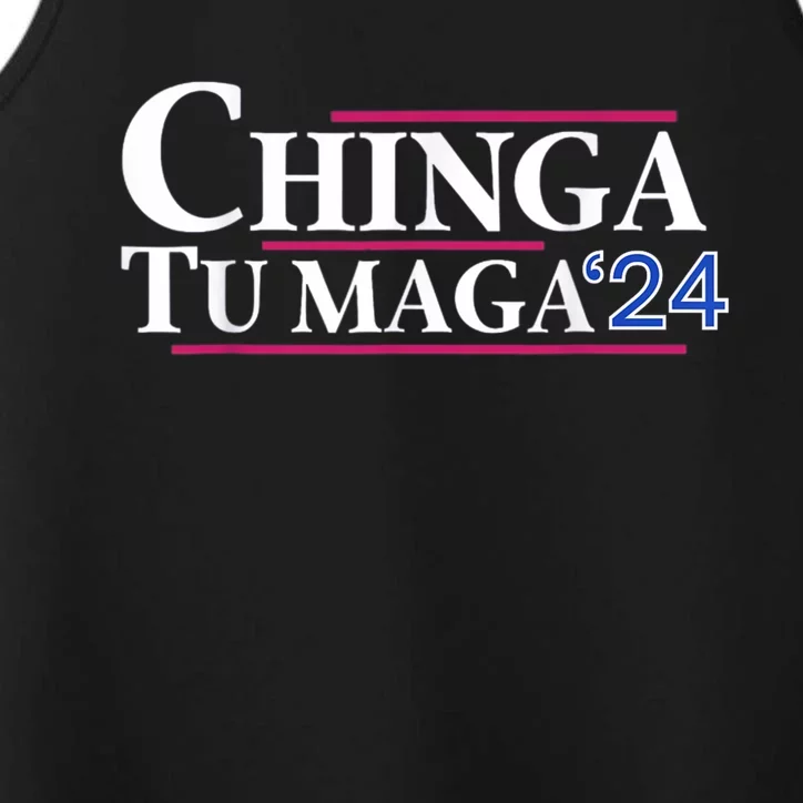 Chinga Tu Maga Performance Tank