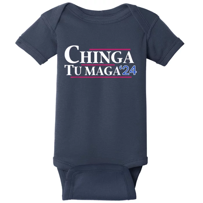 Chinga Tu Maga Baby Bodysuit