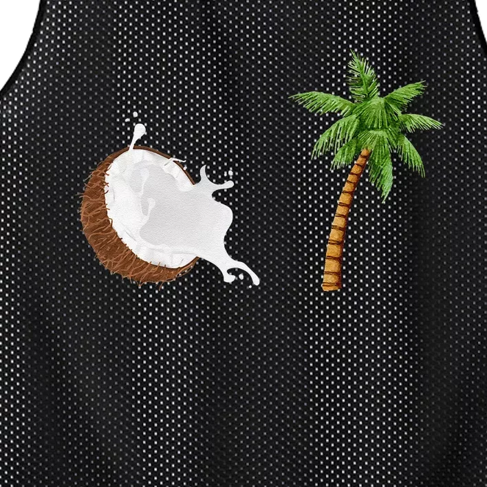 Coconut Tree Meme Patriotic Kamala Statement Usa Democrat Mesh Reversible Basketball Jersey Tank