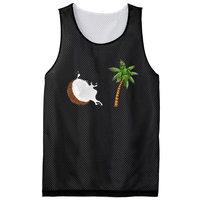 Coconut Tree Meme Patriotic Kamala Statement Usa Democrat Mesh Reversible Basketball Jersey Tank