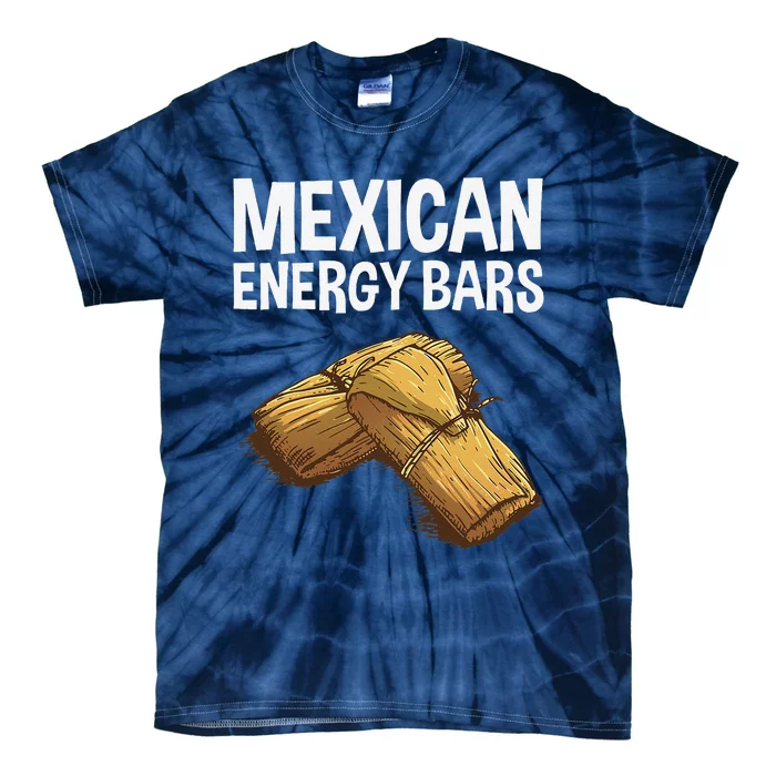 Cool Tamale Masa Corn Flour Fiesta Energy Bar Tie-Dye T-Shirt