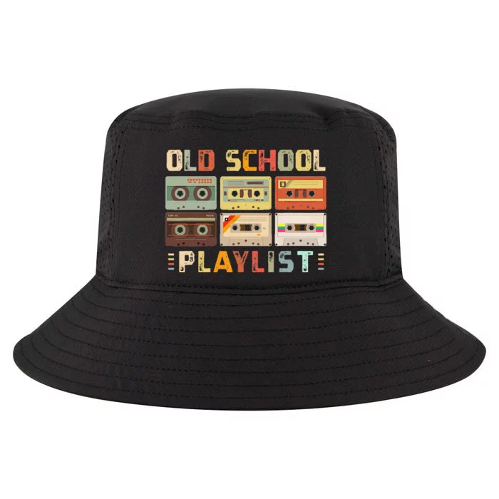 Cassette Tape Music 80s Retro Old School Playlist Cool Comfort Performance Bucket Hat