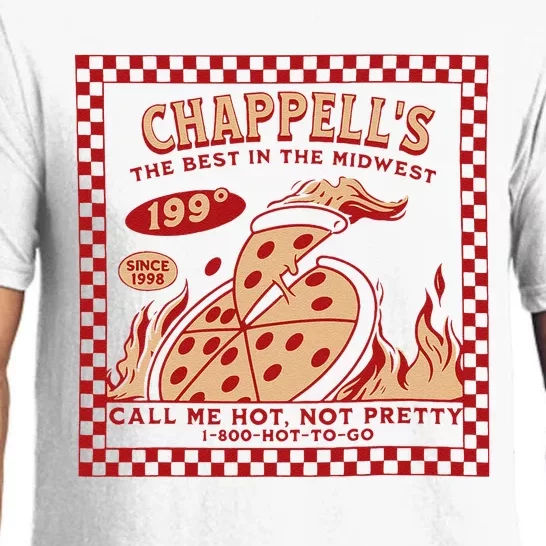 Chappell The Midwest Call Me Hot Retro Pizza Hot To Go Gift Pajama Set