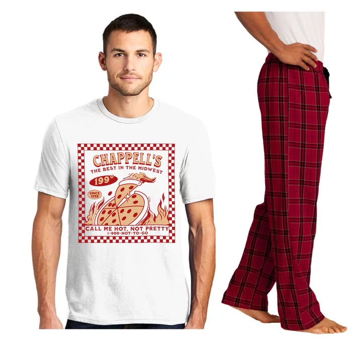 Chappell The Midwest Call Me Hot Retro Pizza Hot To Go Gift Pajama Set