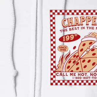 Chappell The Midwest Call Me Hot Retro Pizza Hot To Go Gift Full Zip Hoodie