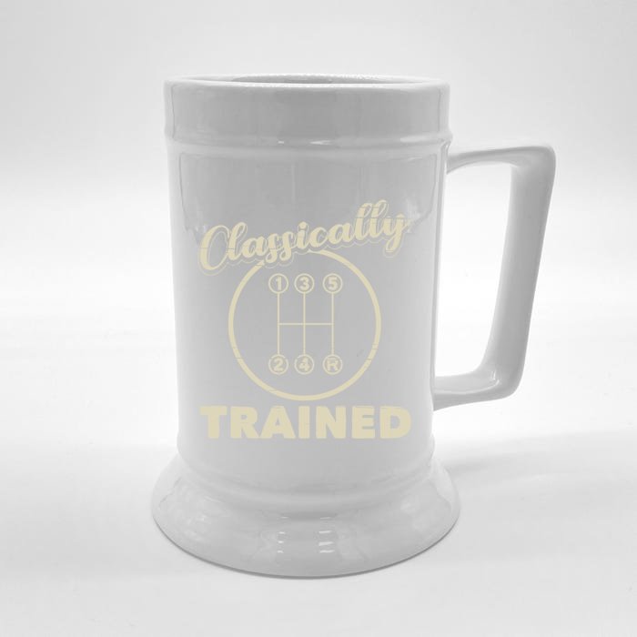 Classically Trained Mechanical Great Gift Front & Back Beer Stein