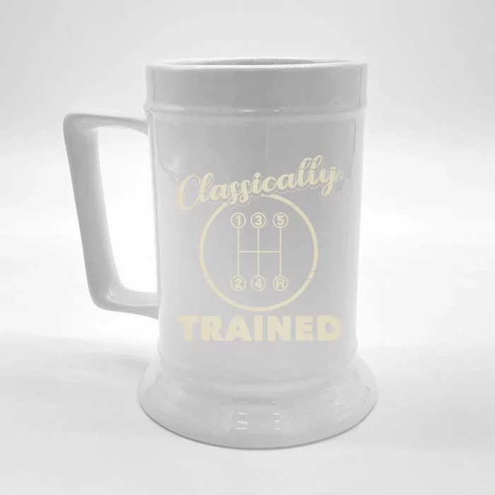 Classically Trained Mechanical Great Gift Front & Back Beer Stein