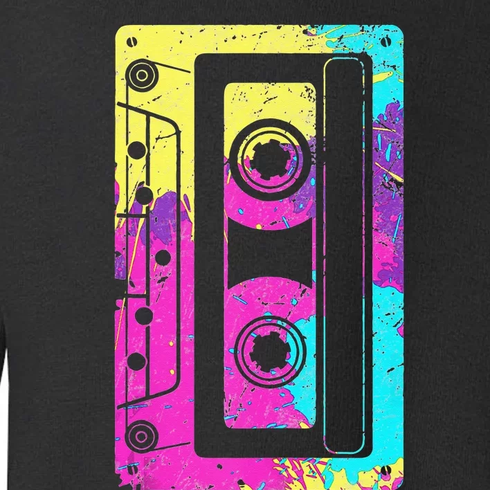 Cassette Tape Mixtape 80s And 90s Costume Toddler Sweatshirt