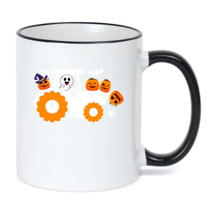 Cute Truck Monster Boo Ghosgift Funny Pumpkin Halloween Great Gift Black Color Changing Mug