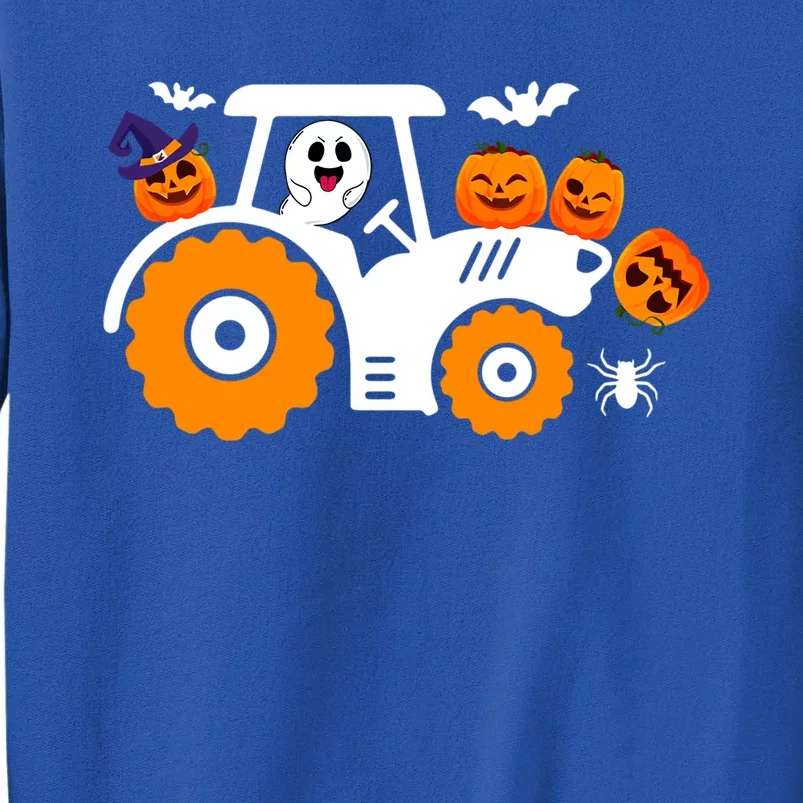 Cute Truck Monster Boo Ghosgift Funny Pumpkin Halloween Great Gift Tall Sweatshirt