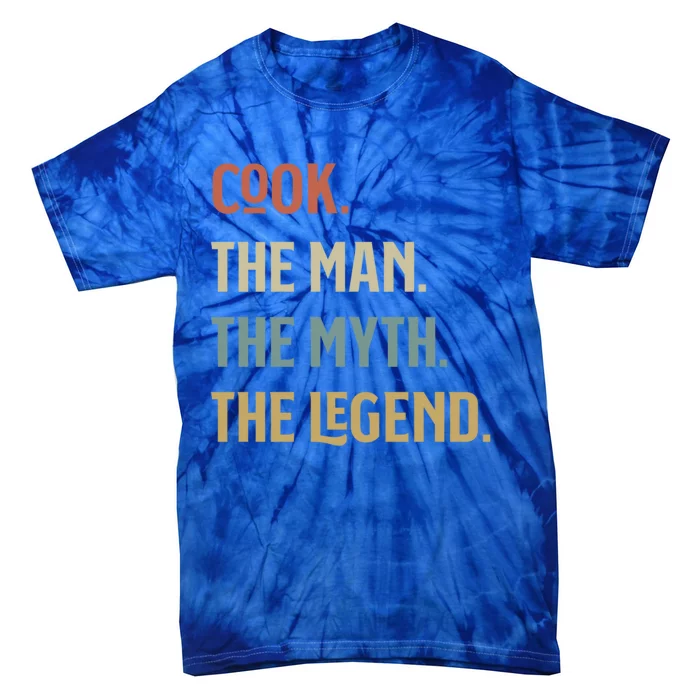 Cook The Myth And Legend Funny Personalized Name Cool Gift Tie-Dye T-Shirt