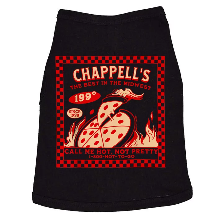 Chappell The Midwest Call Me Hot Retro Pizza Hot To Go Doggie Tank