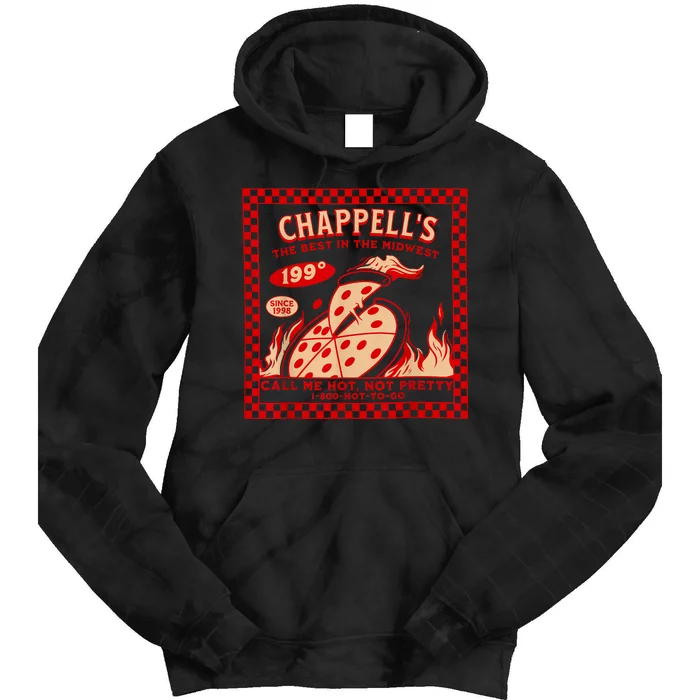 Chappell The Midwest Call Me Hot Retro Pizza Hot To Go Tie Dye Hoodie